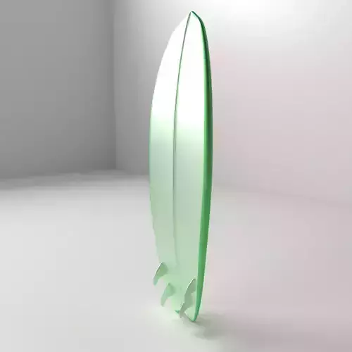 Surfboard 3D model