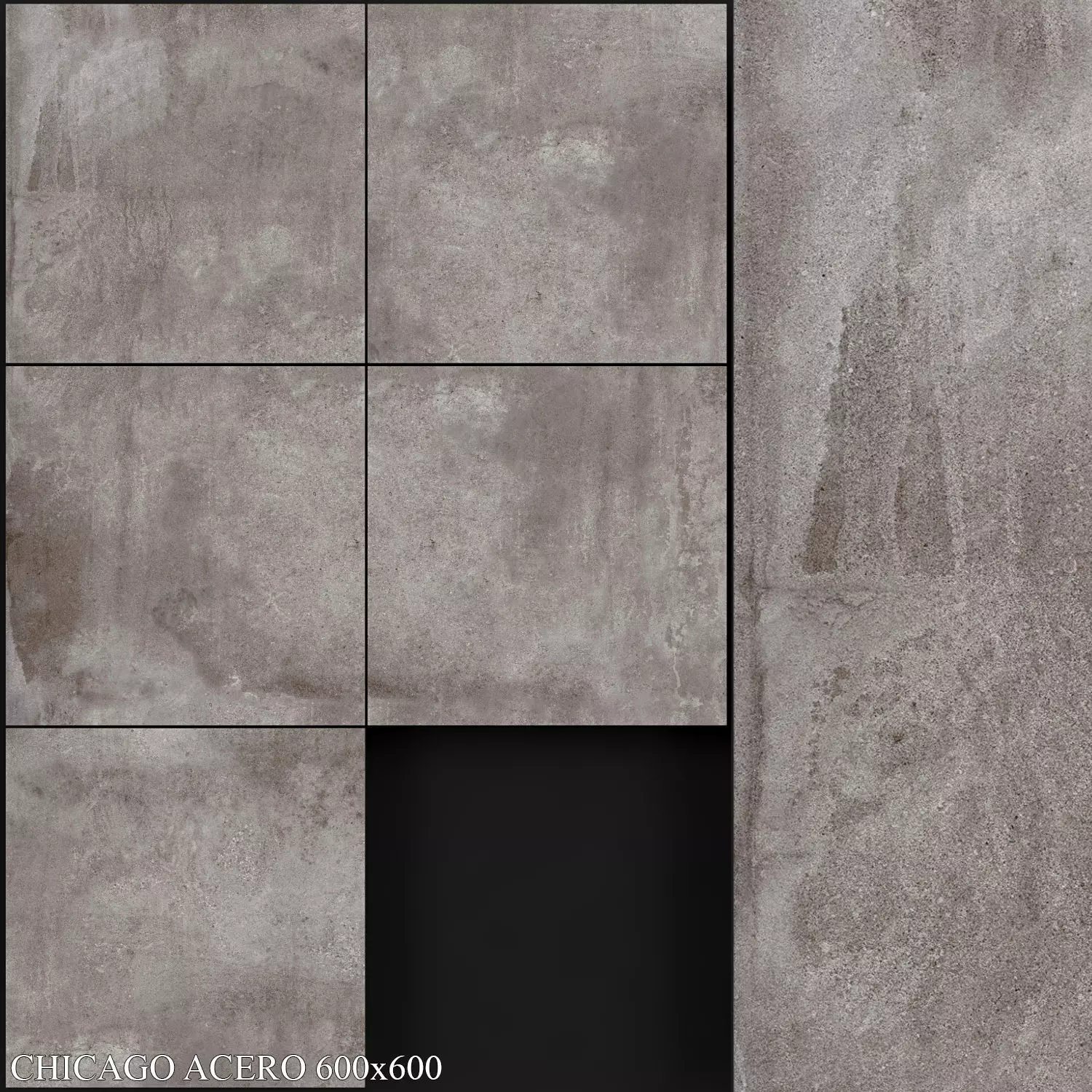 Keros Chicago Acero 600x600 3D model_0