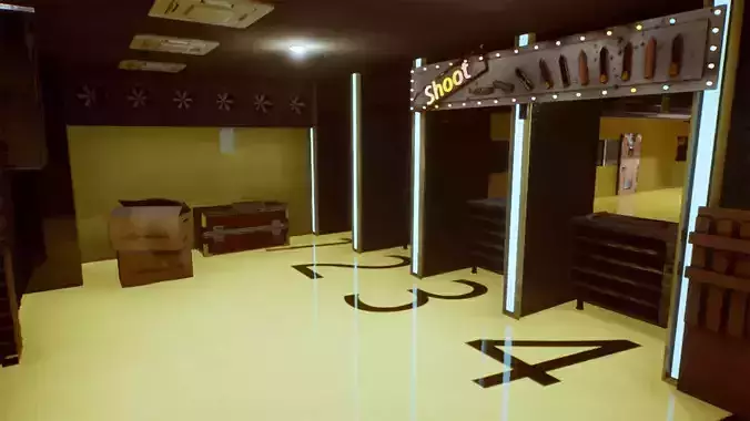 5 BPR Weapons and Shooting Room Unreal Engine Assets