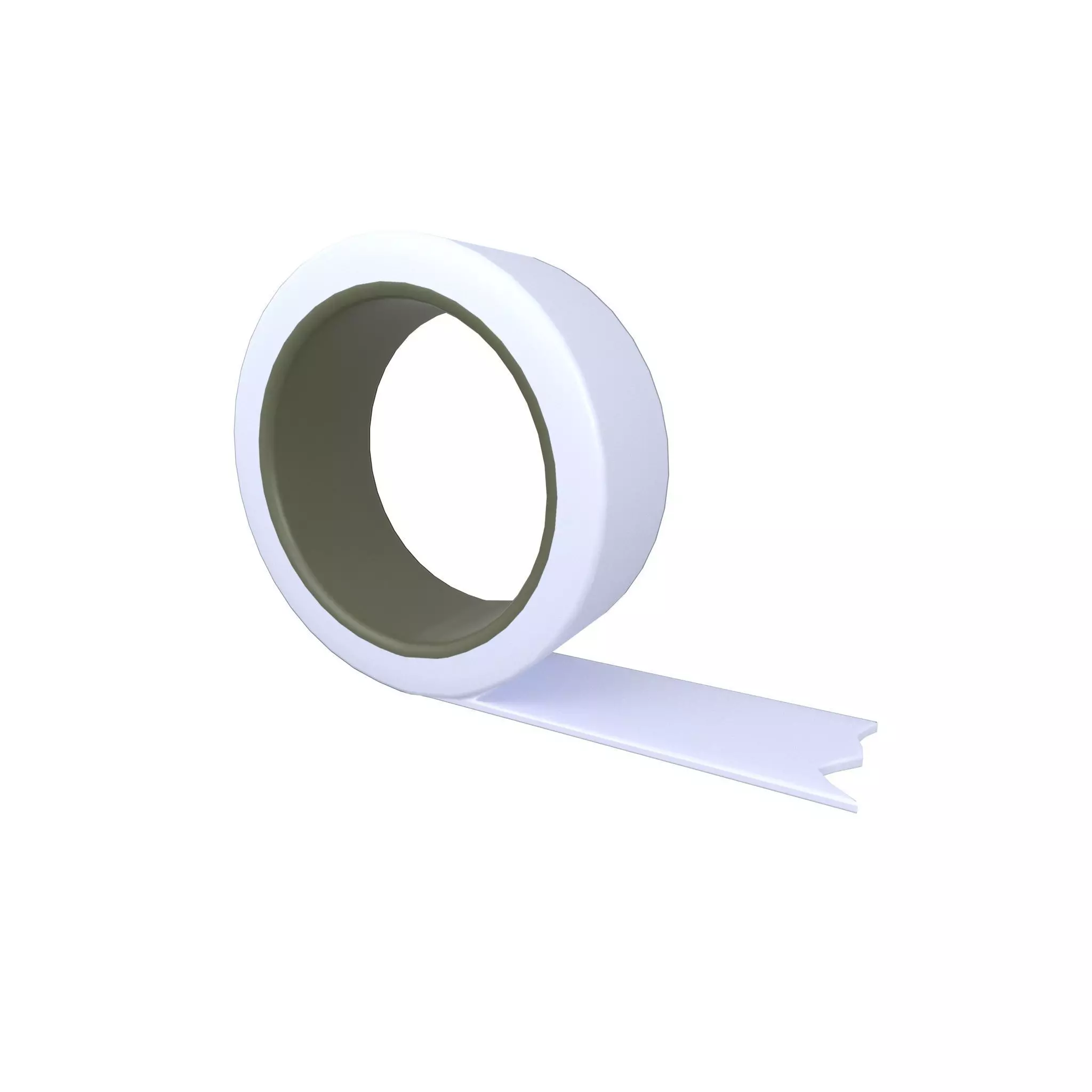 Cartoon Tape v1 001 Low-poly 3D model_0