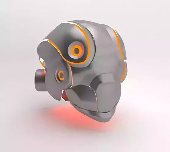 Space Sci-fi helmet armour