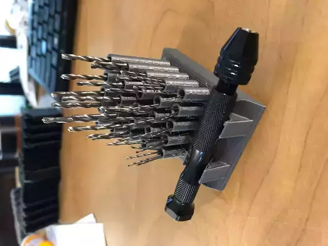Amazon 48 Piece Micro Drill Bit Holder Free 3D print model