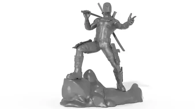 Deadpool stl avengers figurine