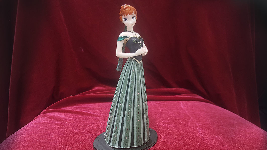 ELSA ANNA CORONATION DRESS MODEL PACK 3D print model_2