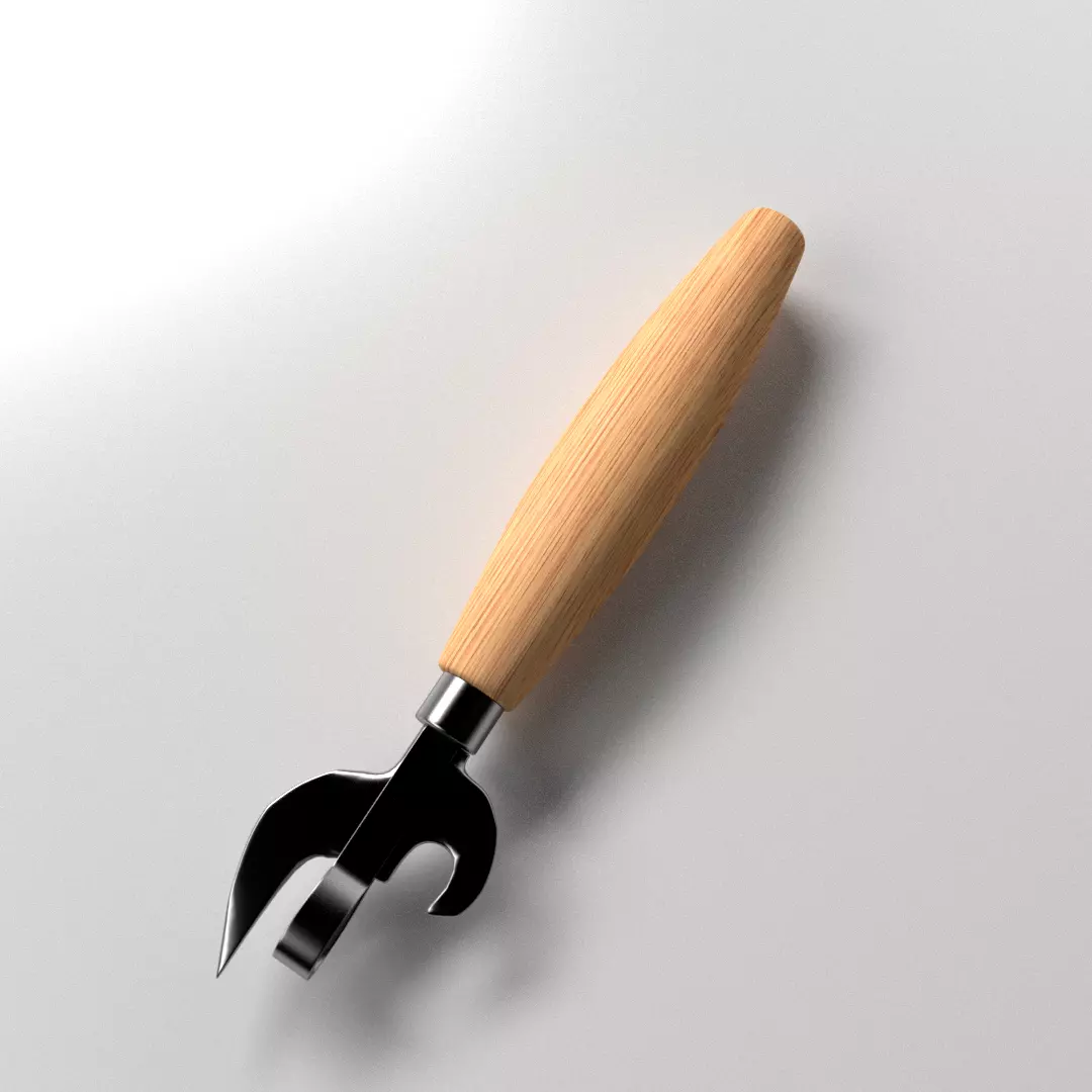 Can Opener 3D model_0