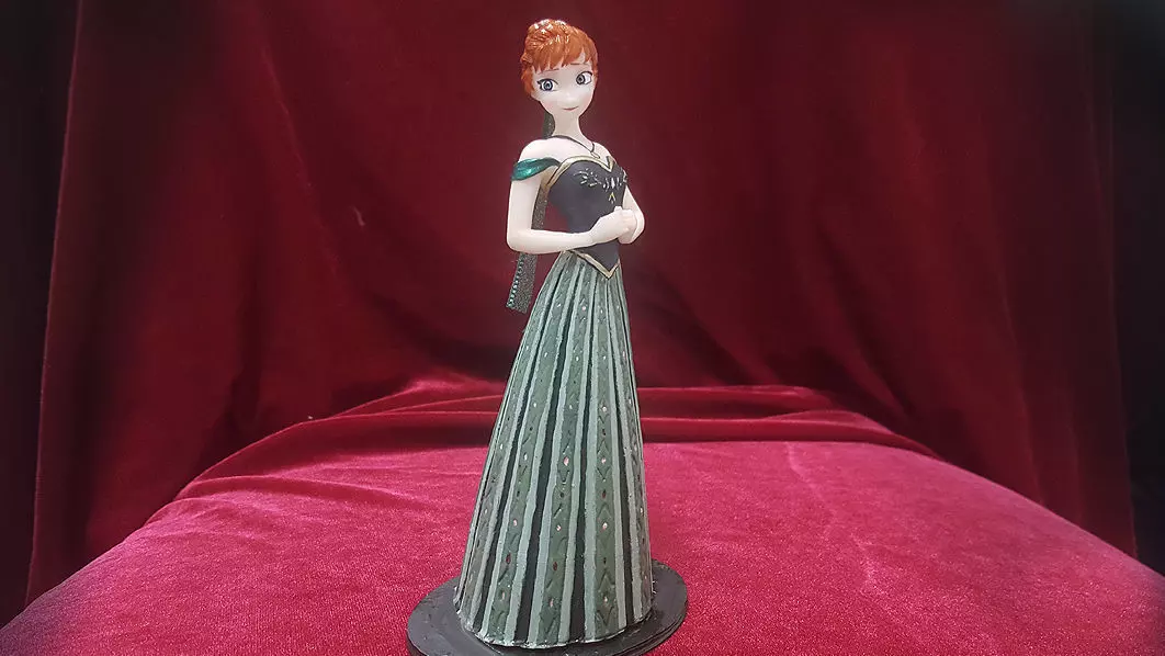 ANNA CORONATION DRESS MODEL 3D print model_0