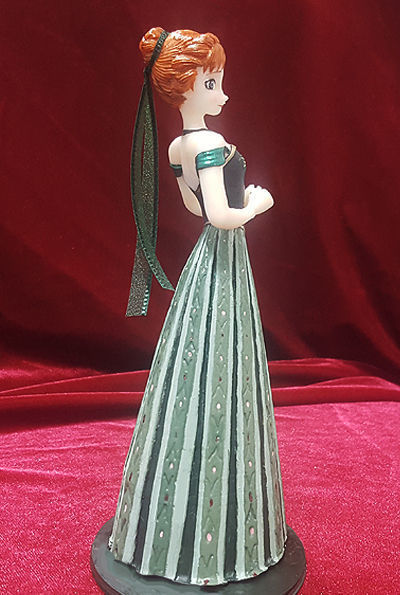 ANNA CORONATION DRESS MODEL 3D print model_3