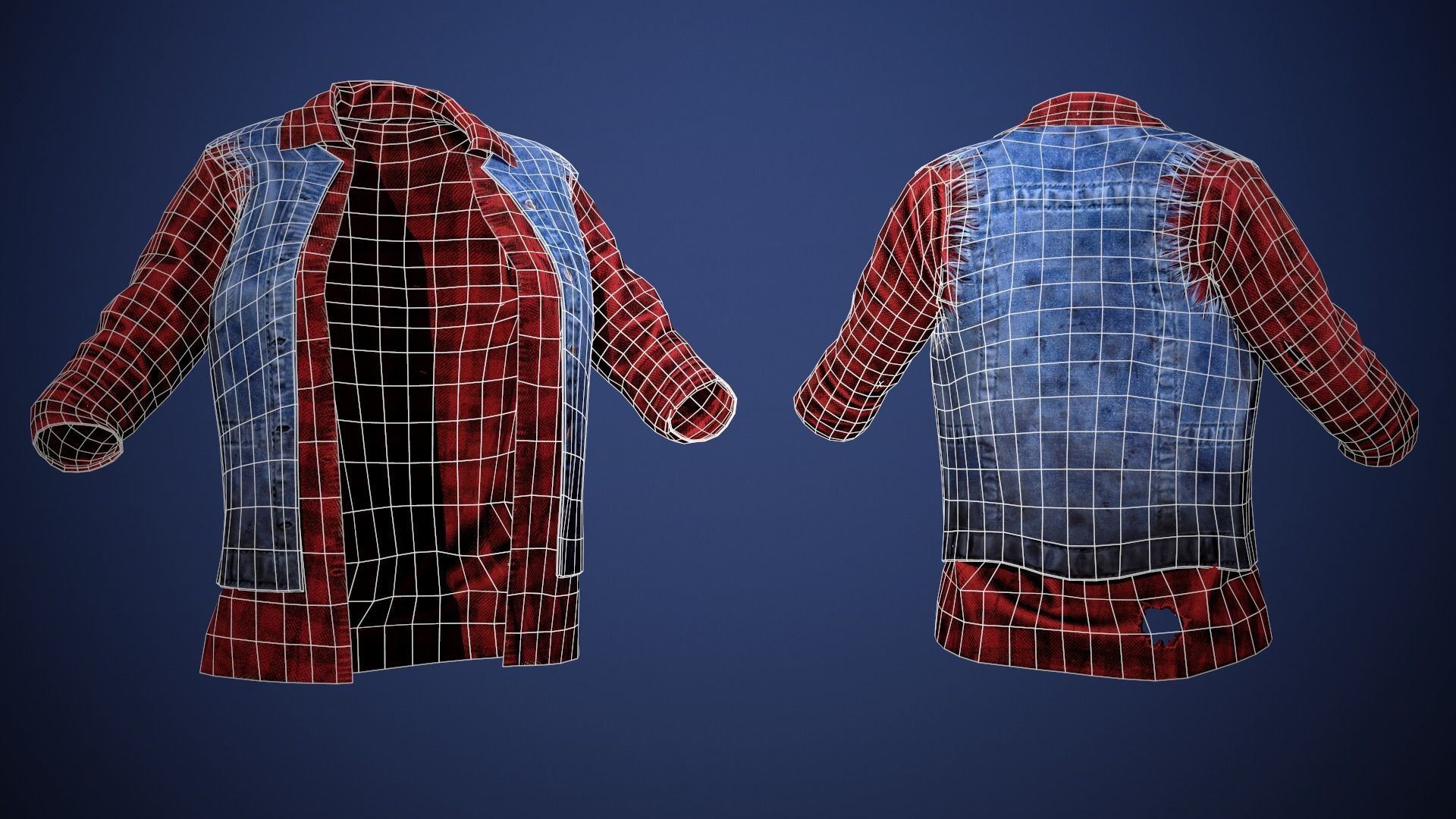 THE LAST WARRIOR Low-poly 3D model_14