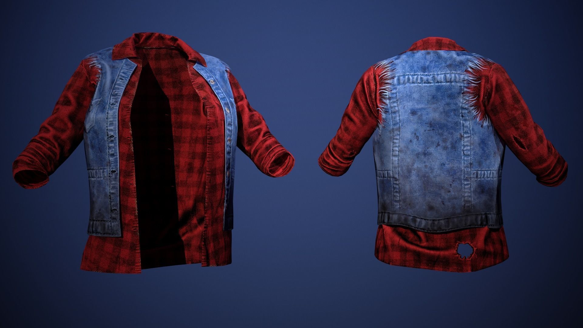 THE LAST WARRIOR Low-poly 3D model_13