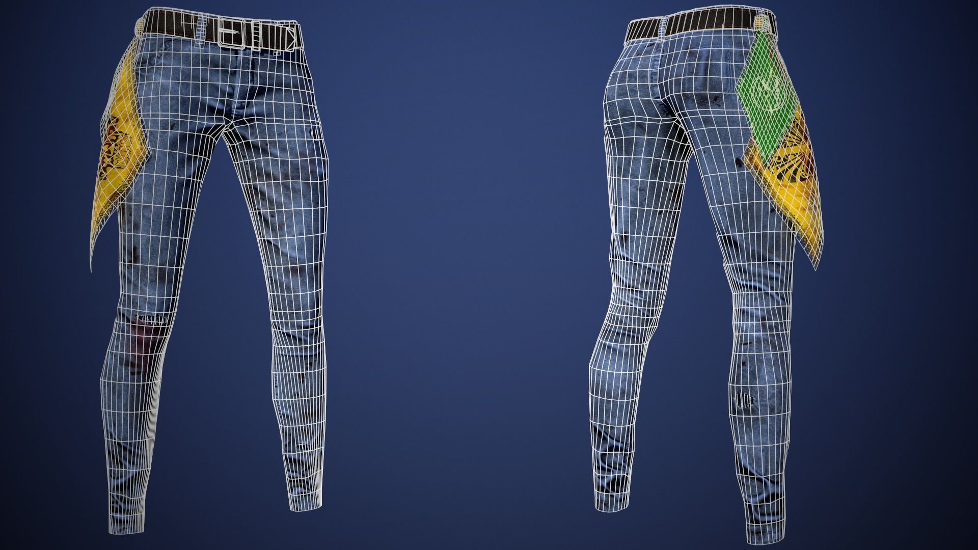 THE LAST WARRIOR Low-poly 3D model_16