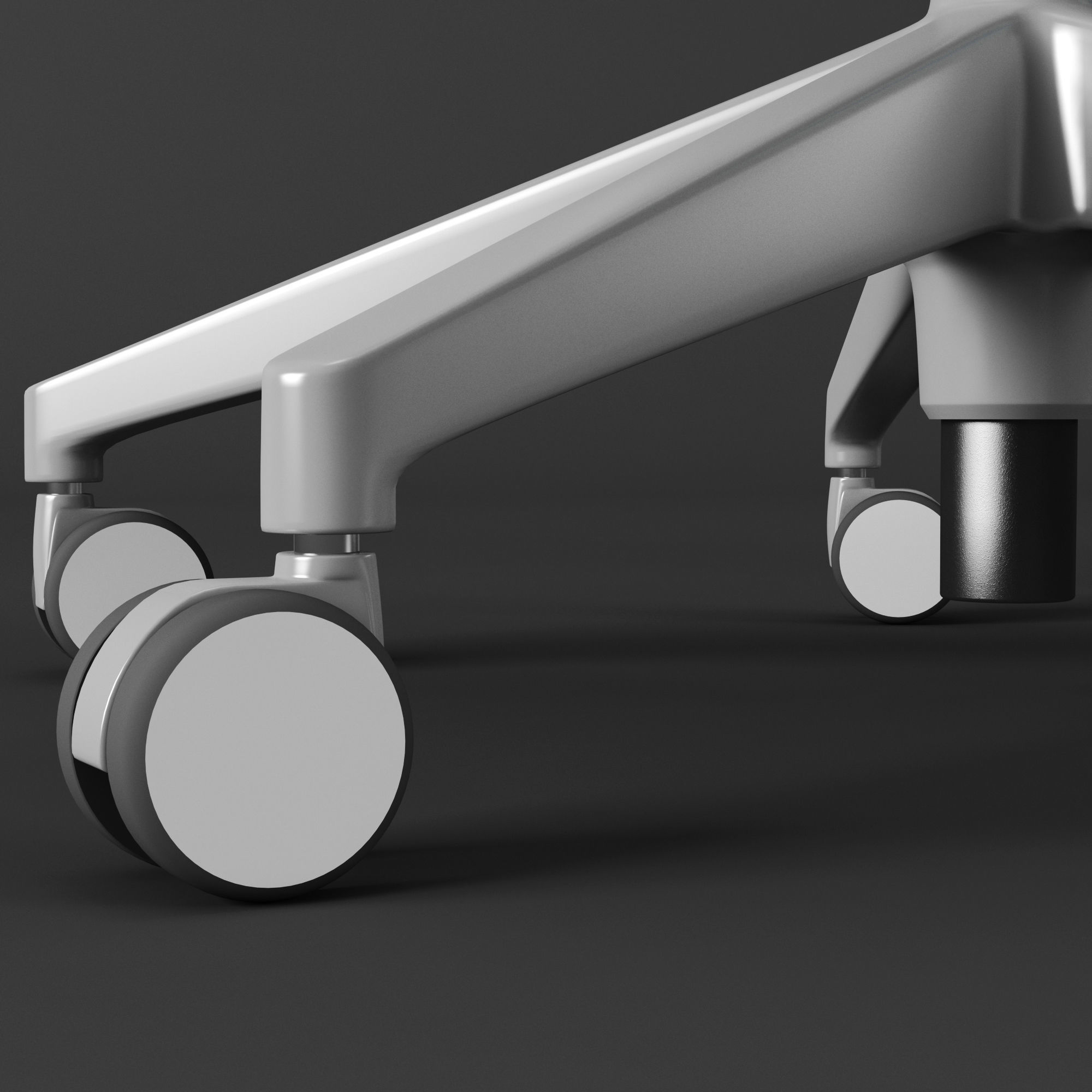 Haworth Soji Task Chair 3D model_2