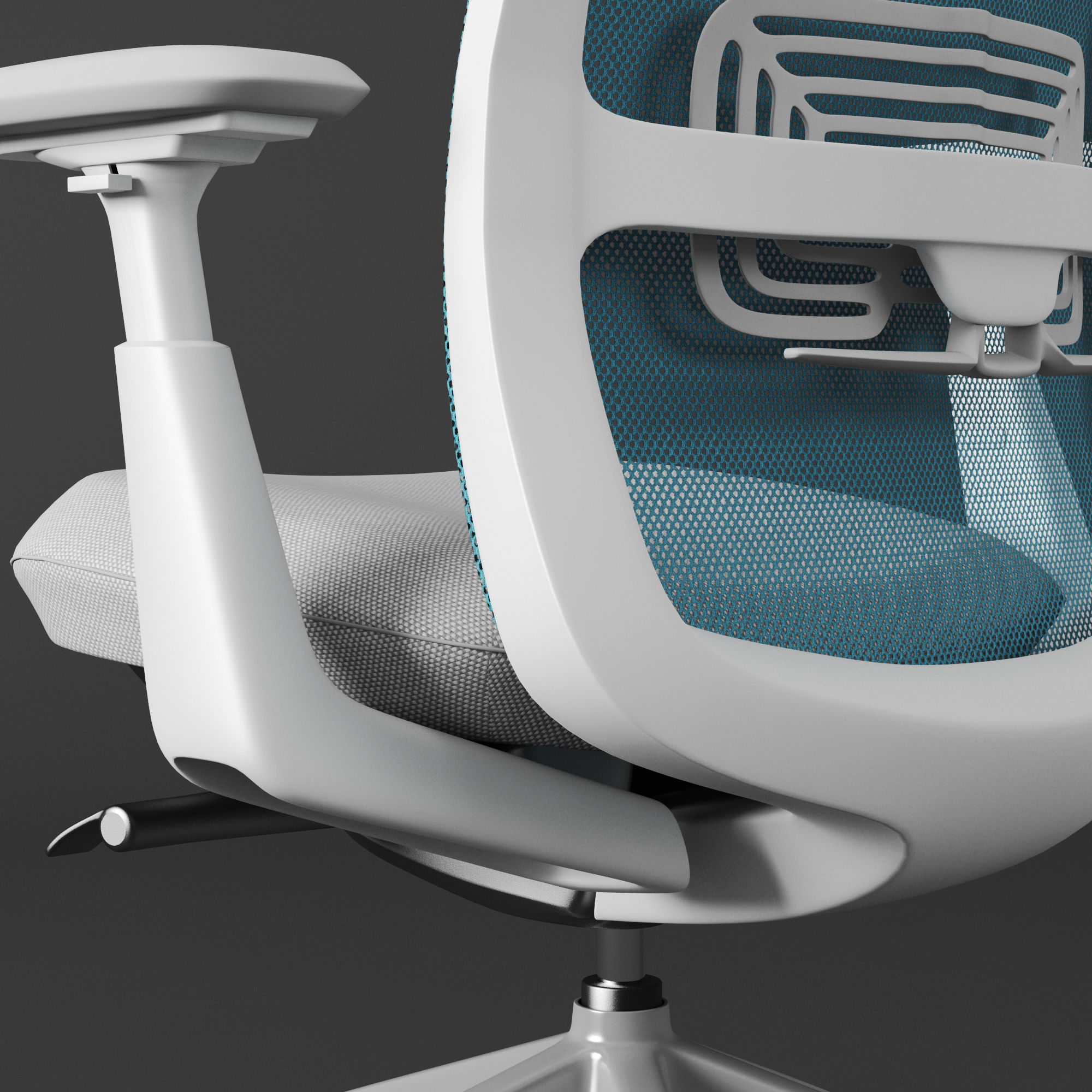 Haworth Soji Task Chair 3D model_4