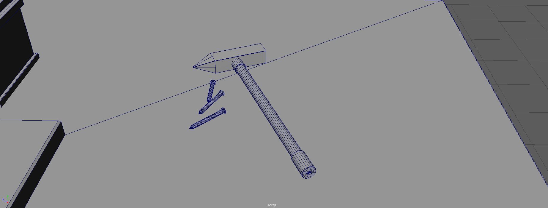 Rust Table Low-poly 3D model_15