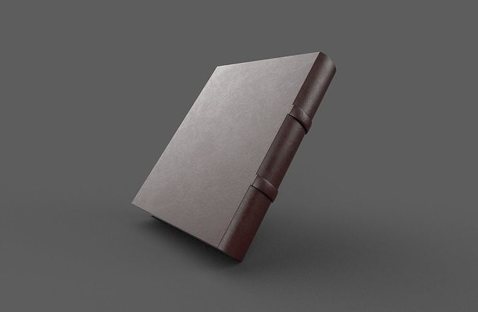 Simple Book 3D model