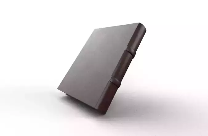 Simple Book 3D model