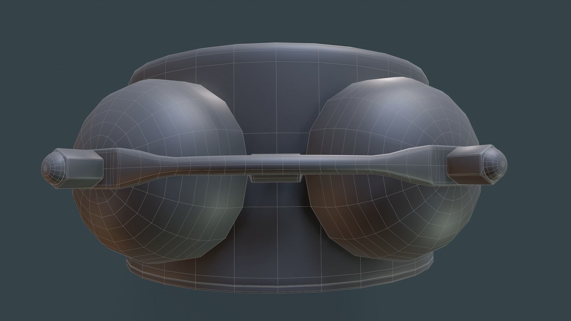 Animated Vintage Alarm Clock 3D model_16