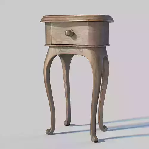 Antique console 3D model