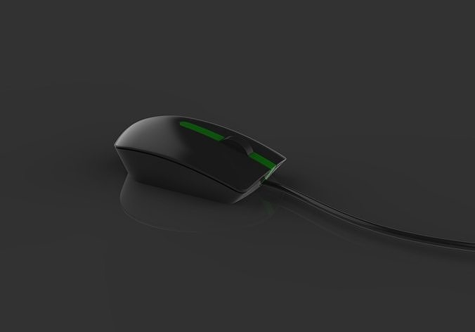 office mouse 3D model