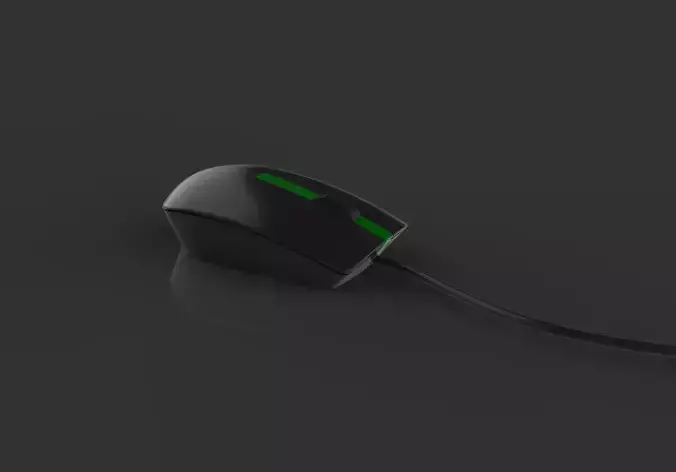 office mouse 3D model