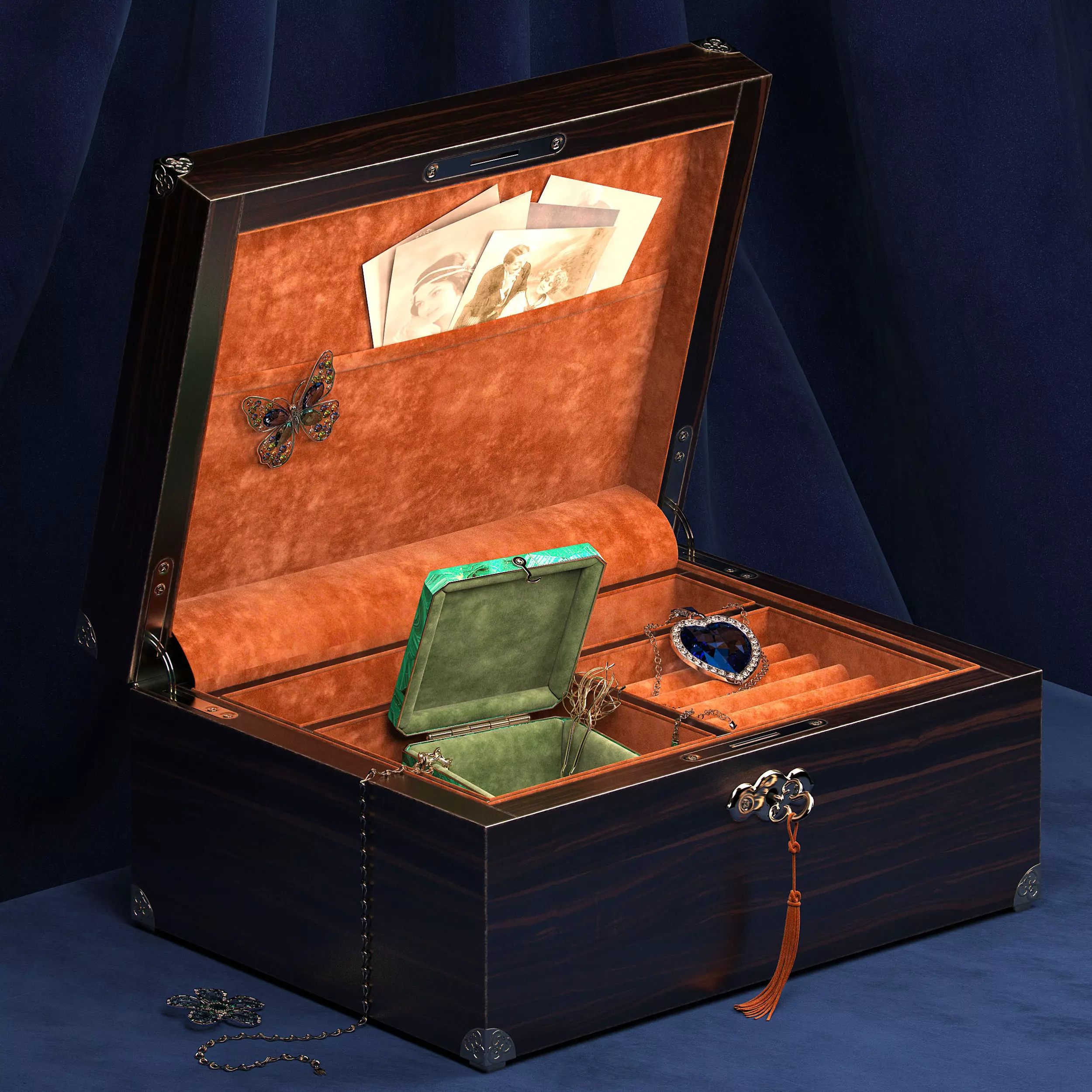 Jewelry box 3D model