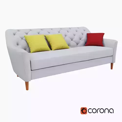West Elm Ainslie Sofa 3D model