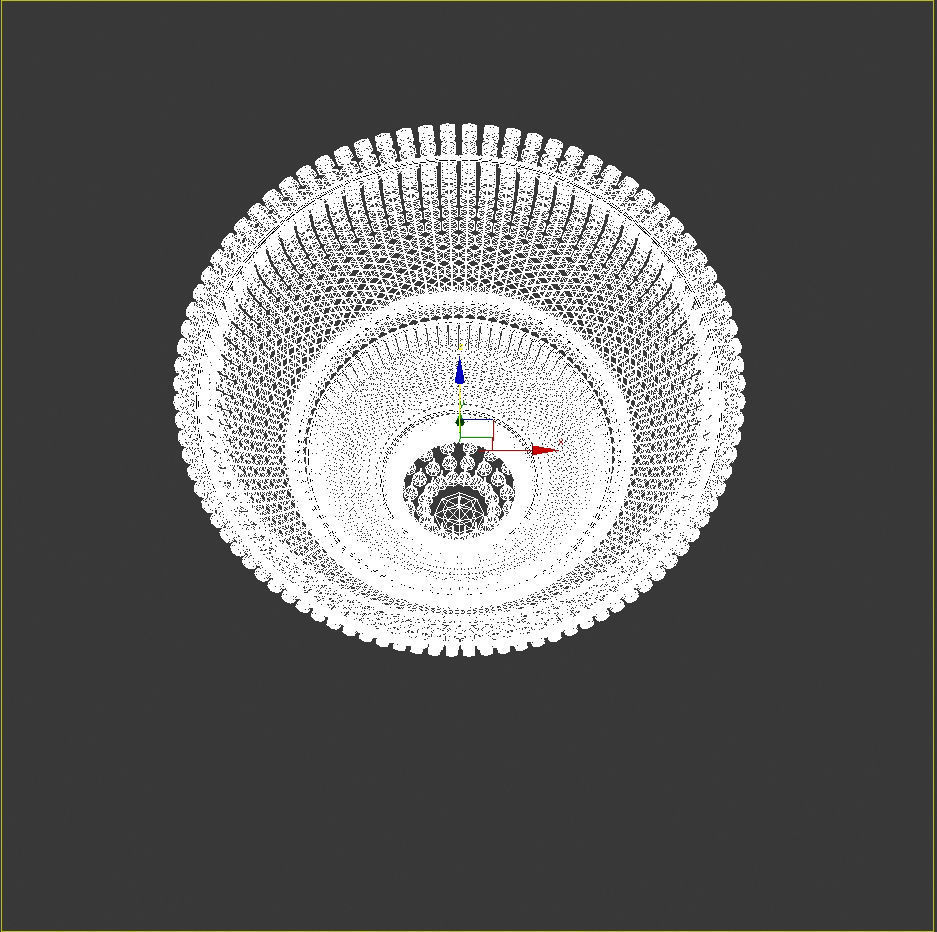 classical chandelier  3D model_6