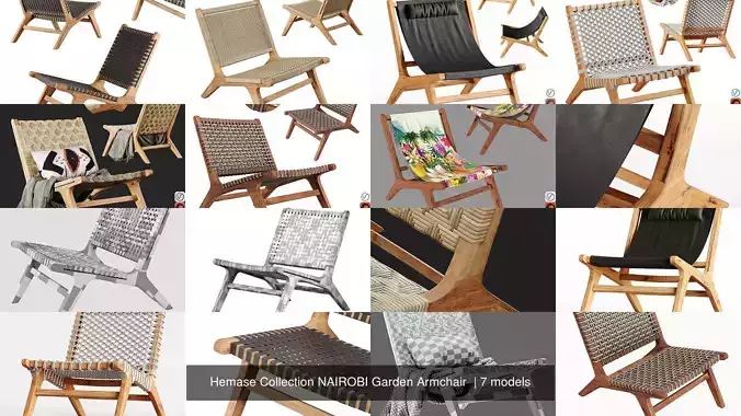 Hemase Collection NAIROBI Garden Armchair  