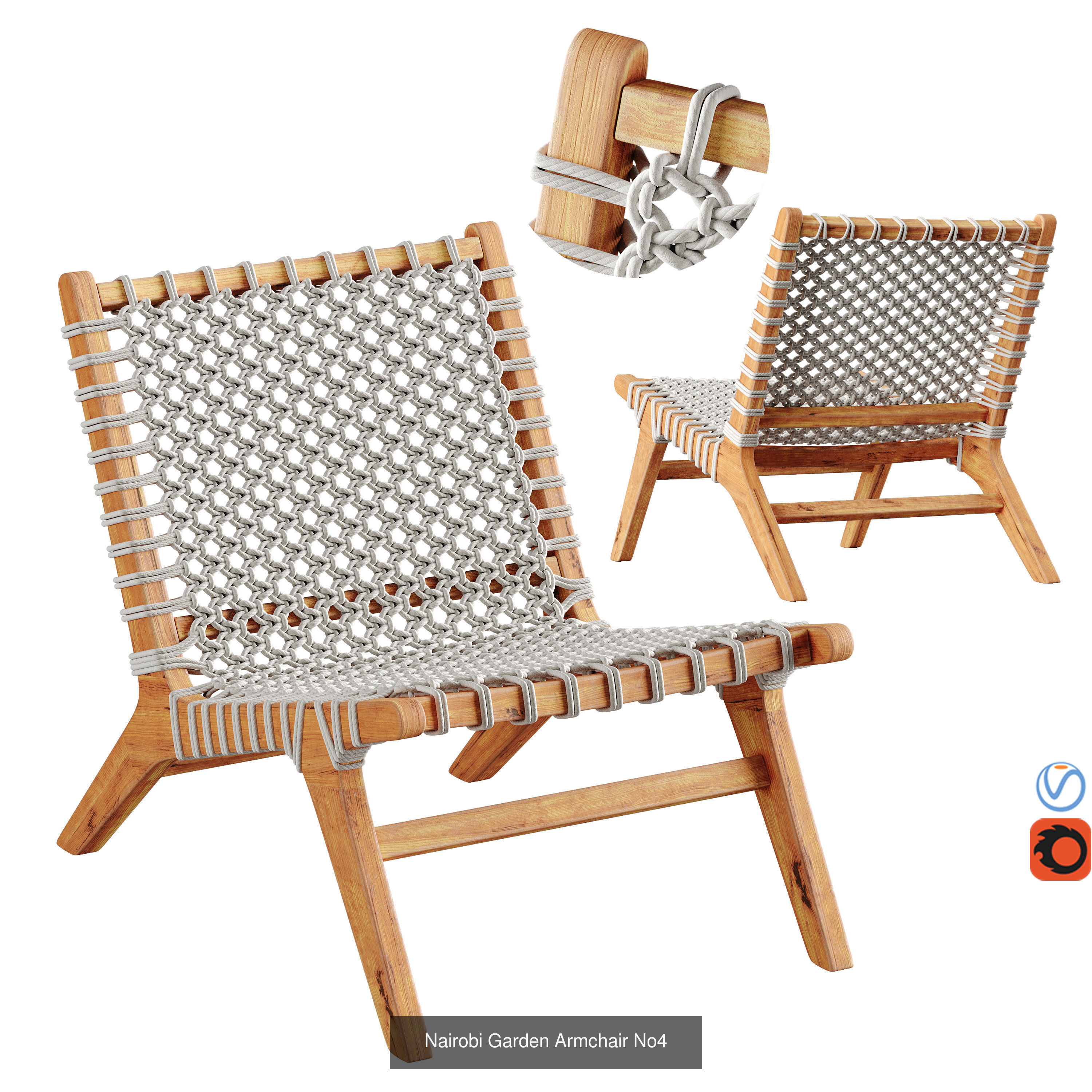 Hemase Collection NAIROBI Garden Armchair  _4