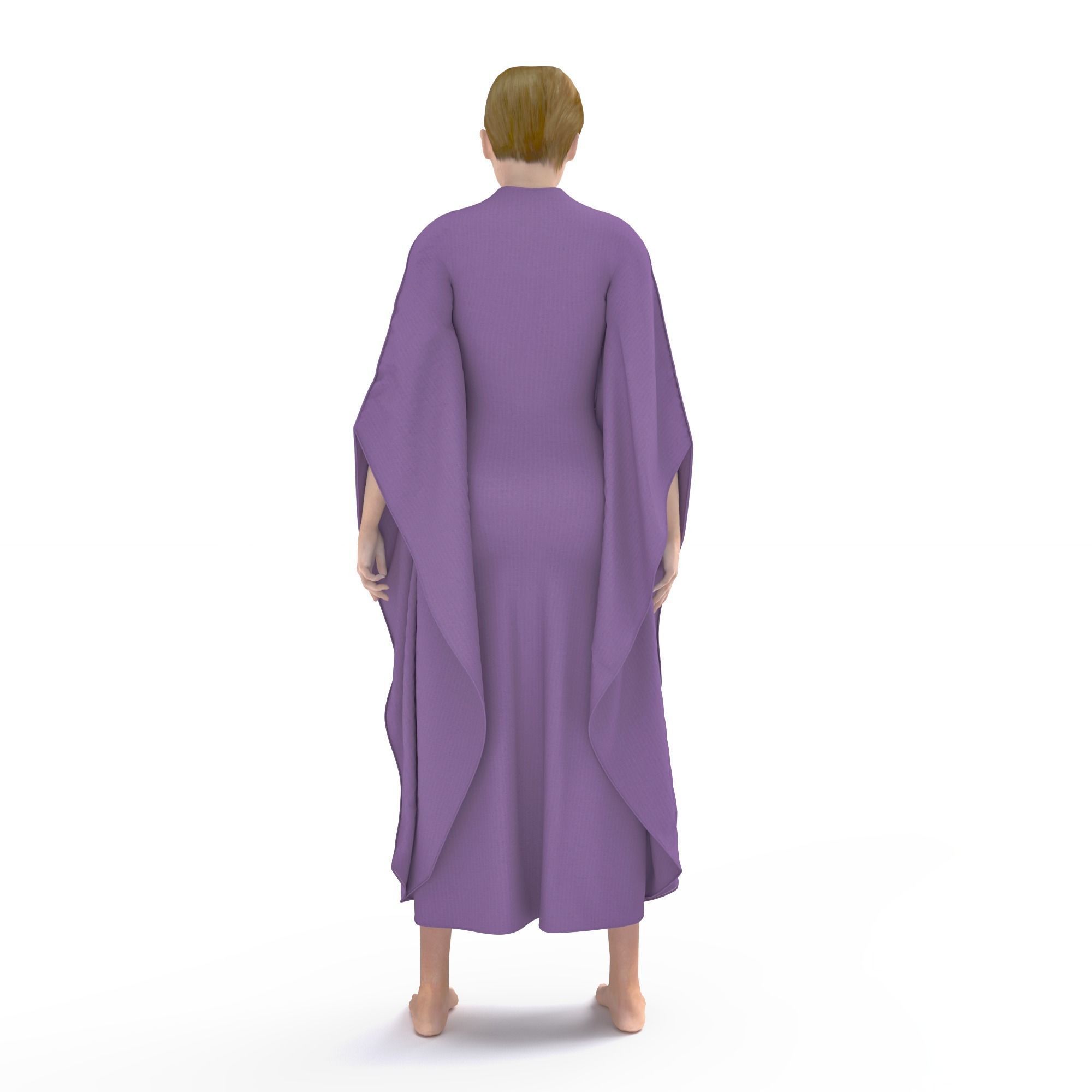 arabic clothing tradisional   3D model_7