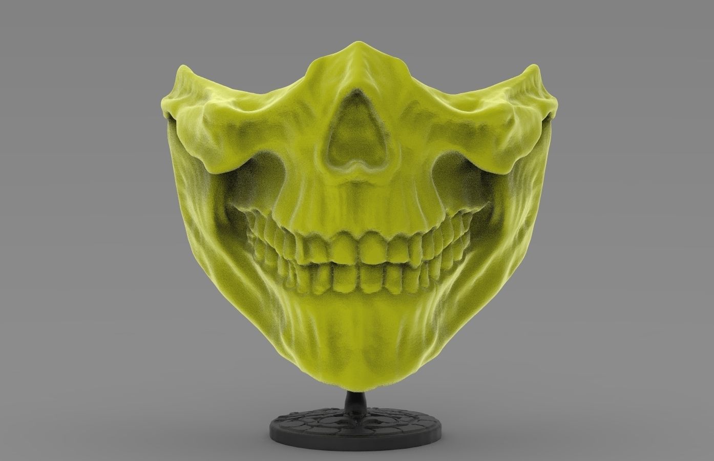 SCORPION SKULL MASK  3D print model_2