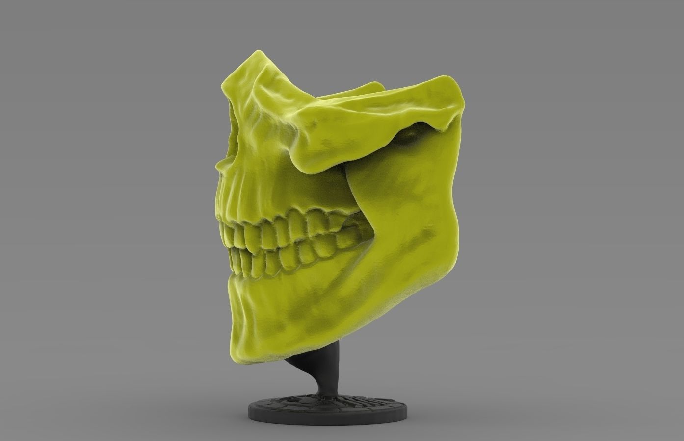 SCORPION SKULL MASK  3D print model_7