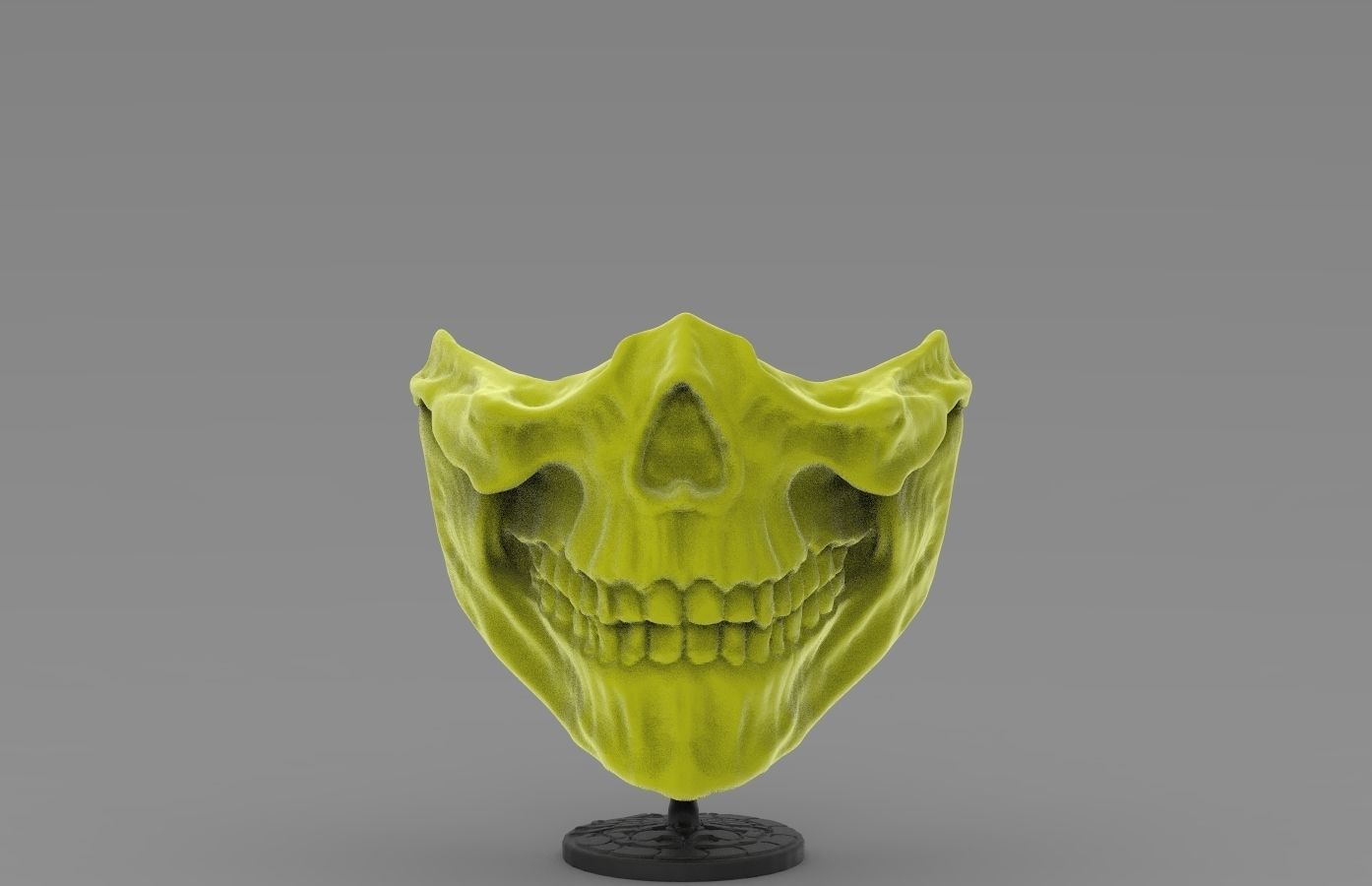 SCORPION SKULL MASK  3D print model_15