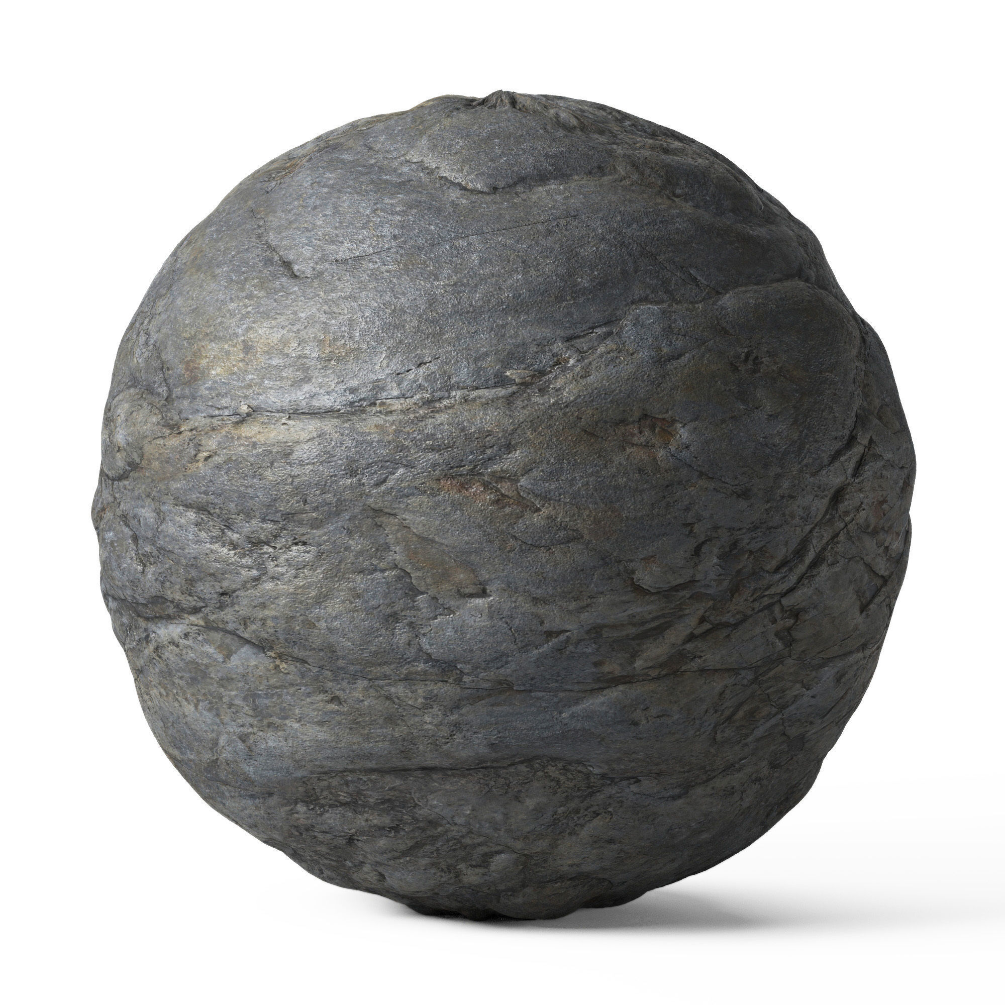 Rock wall 2 3D model_4