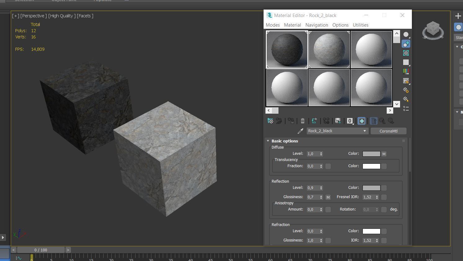 Rock wall 2 3D model_6