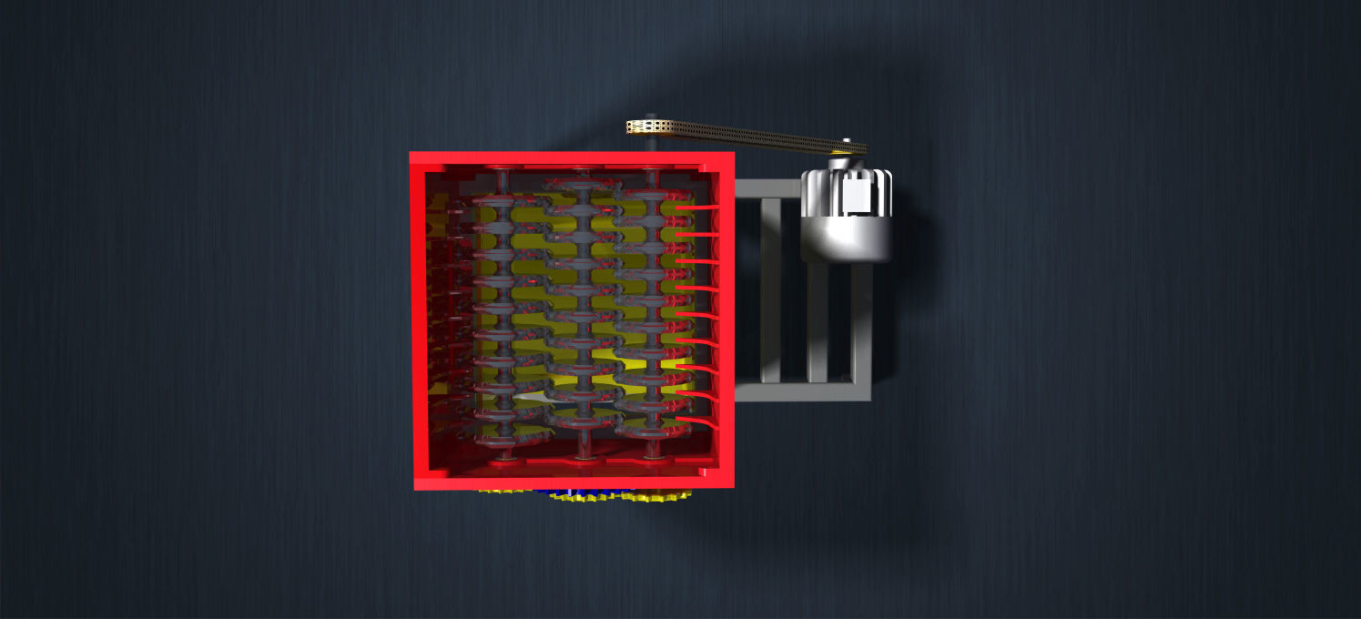 GRASS SHREDDER MACHINE 3D print model_9