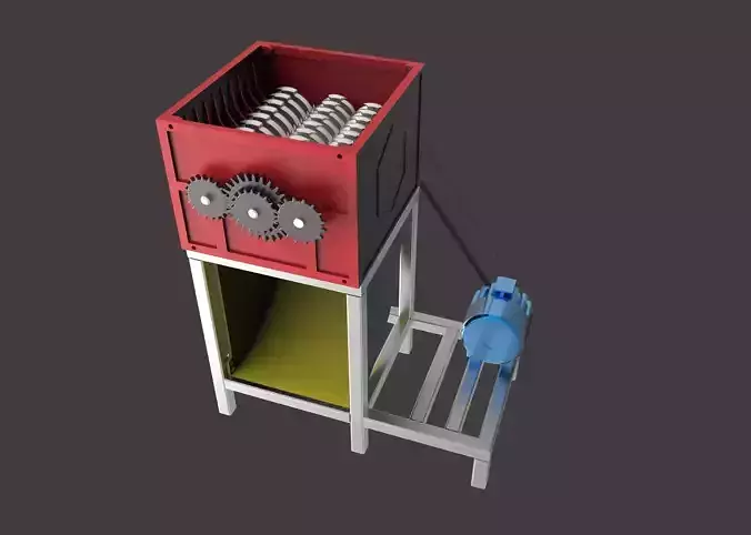 GRASS   SHREDDER MACHINE 