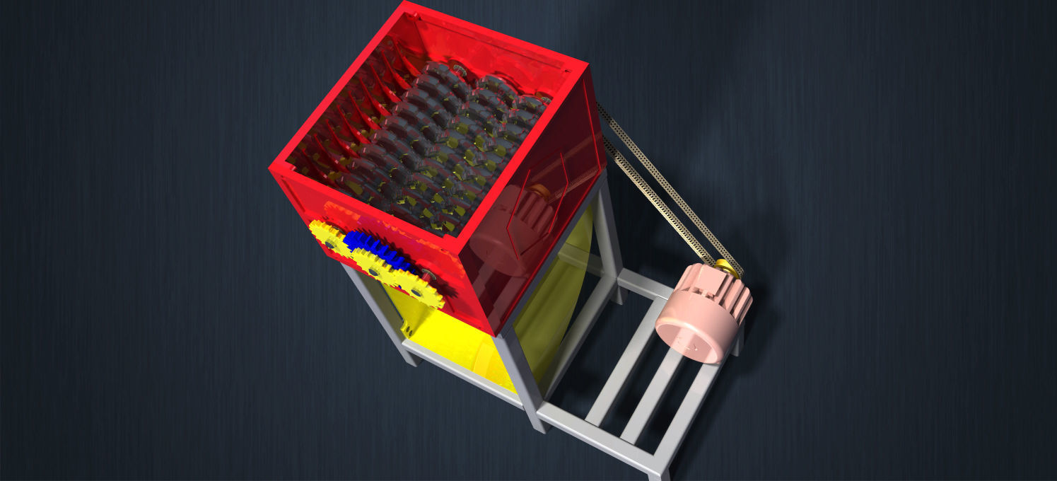 GRASS SHREDDER MACHINE 3D print model_16