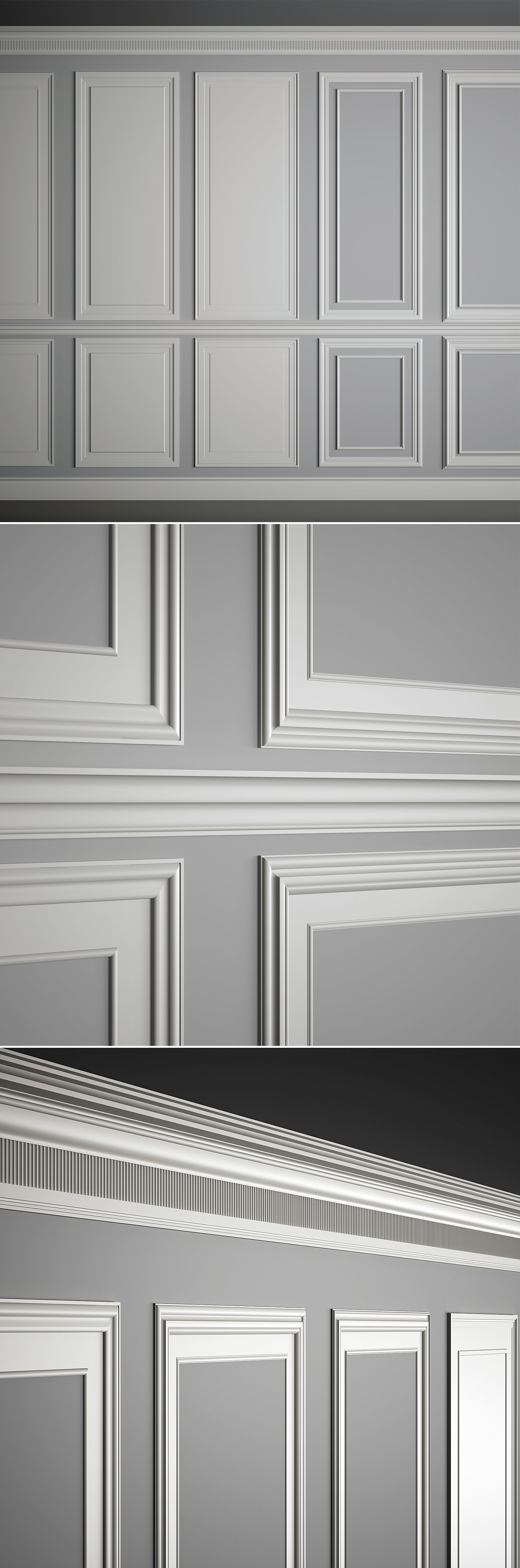 Decorative Mouldings 3D model_3