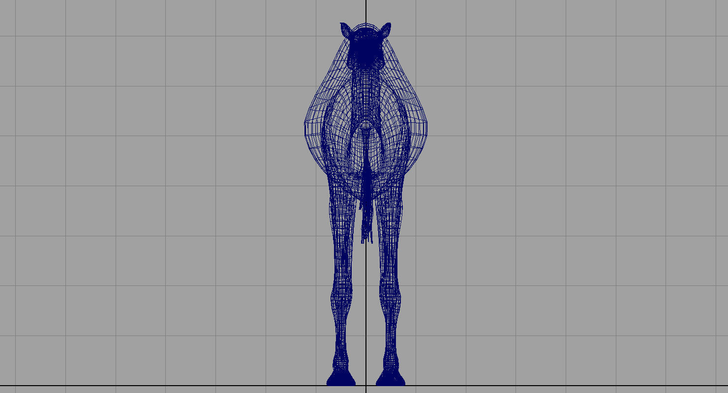 camel 3d model 3D model_13