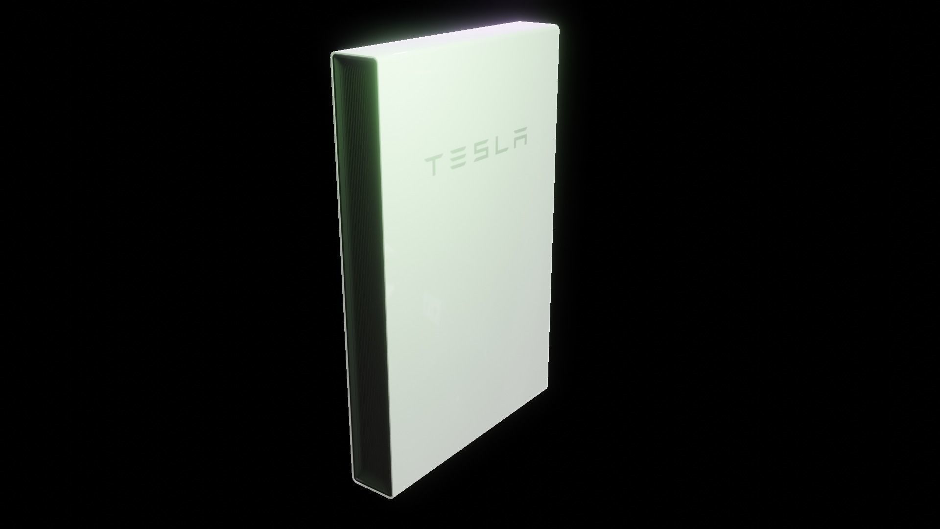 Tesla Powerwall 2 - Low Poly PBR  VR AR Ready Low-poly 3D model_4