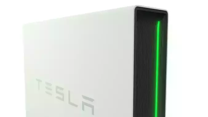 Tesla Powerwall 2 - Low Poly PBR  VR AR Ready