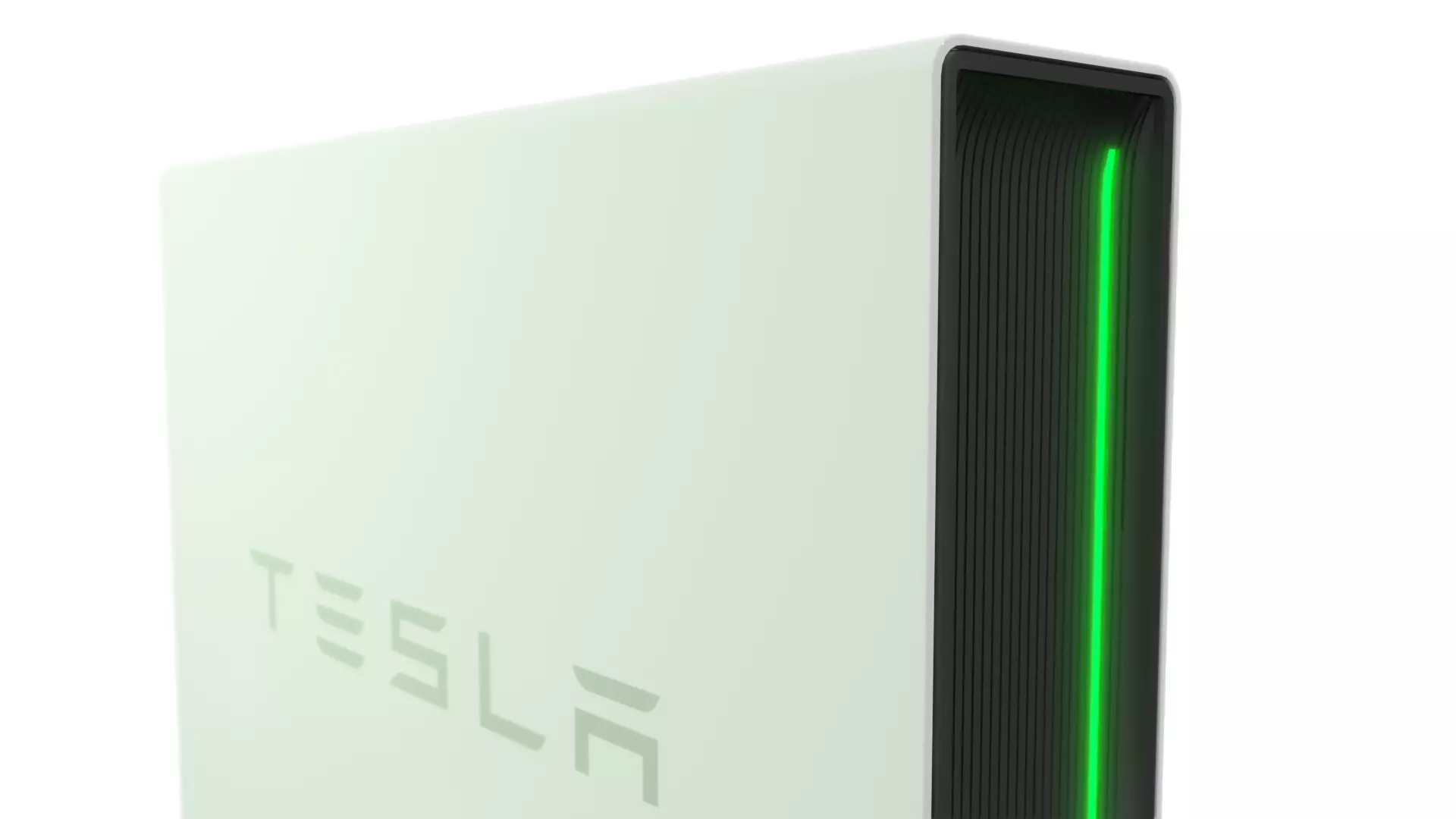 Tesla Powerwall 2 - Low Poly PBR  VR AR Ready Low-poly 3D model_0