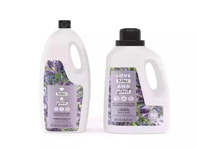 Love Home and Planet Concentrated Laundry Detergent