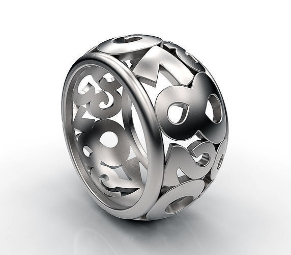Ring Digital 3D print model