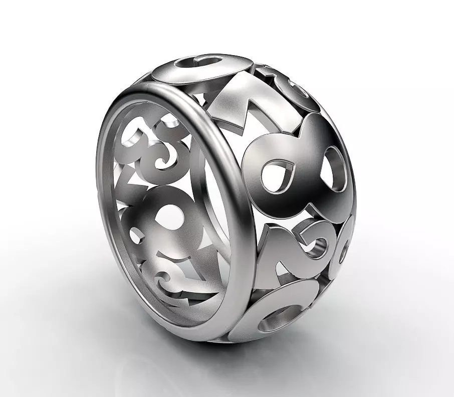 Ring Digital 3D print model_0