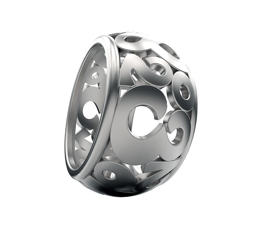Ring Digital 3D print model_2