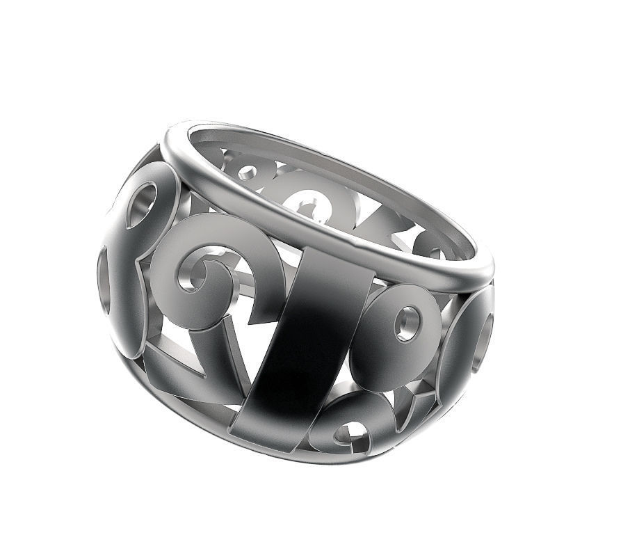 Ring Digital 3D print model_4