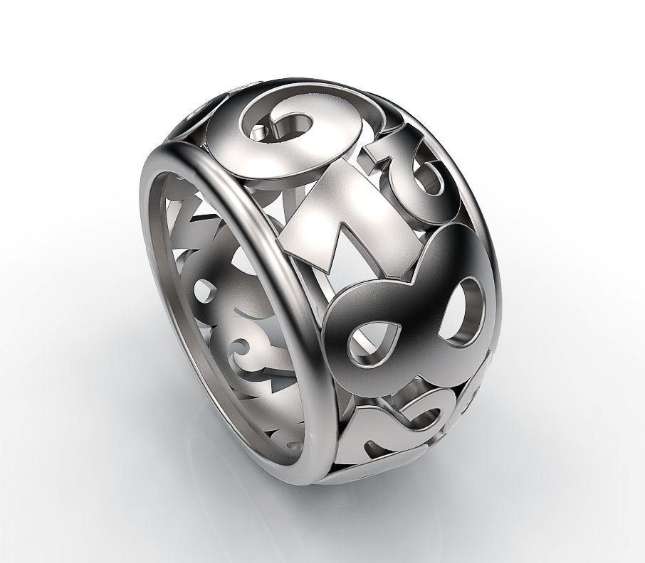Ring Digital 3D print model_6