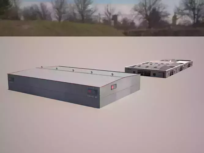 3d Entourage Buildings Context 3D model