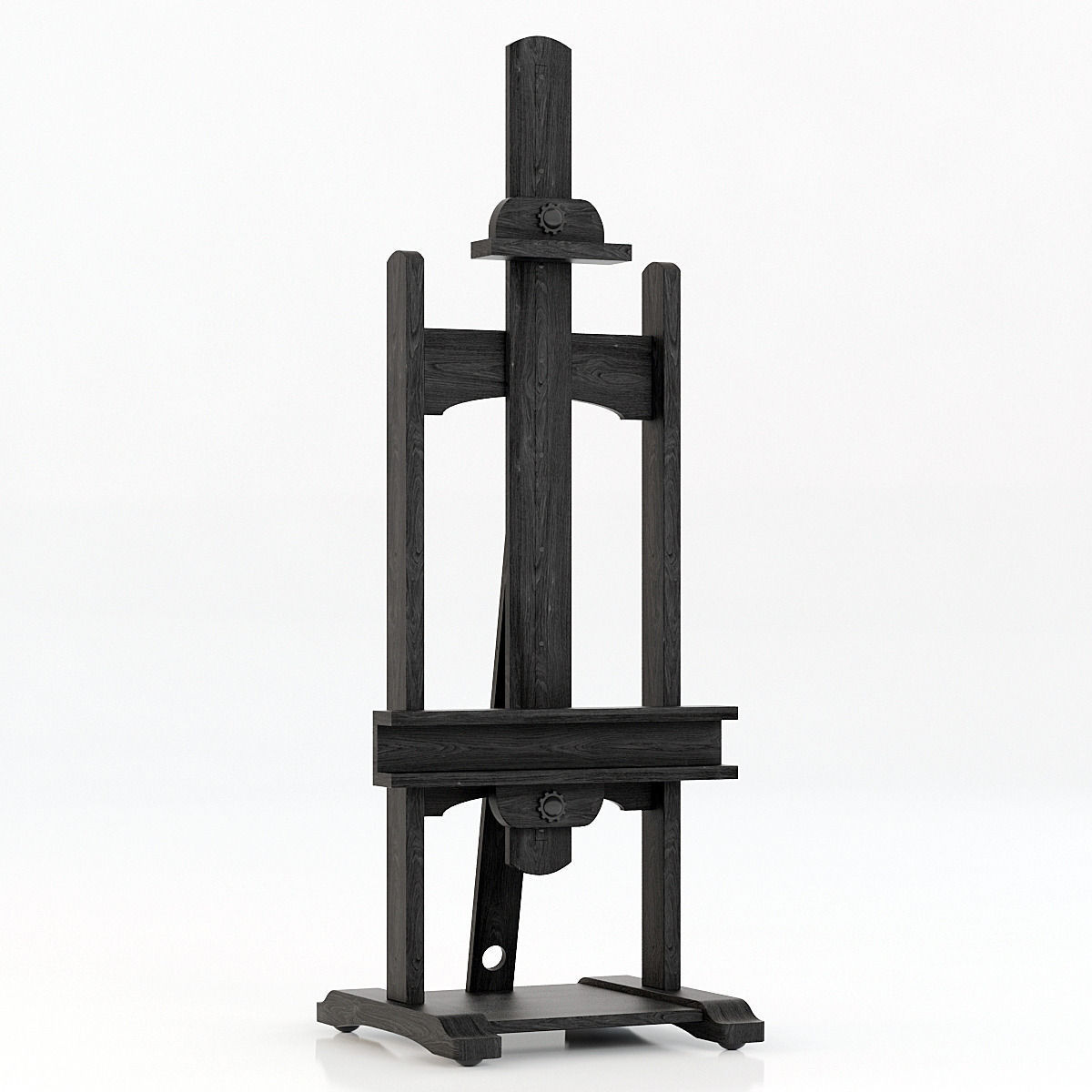 Restoration Hardware 80 TV Easel 3D model_1